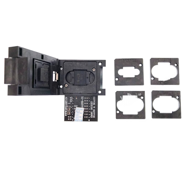 IFIX BGA169/ BGA153 烧录读写座 EMMC烧录座(BGA153_169) 配套5种限位框按个销售