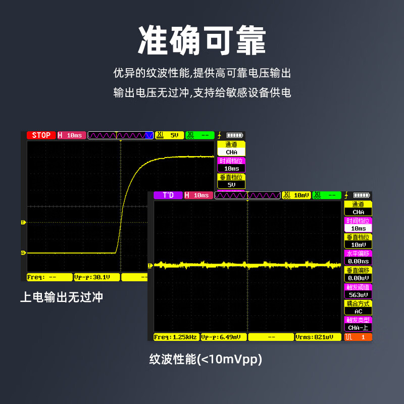正点原子 DP100 直流稳压数控电源 标配+C2C数据线100W+氮化镓充电器65W按台销售