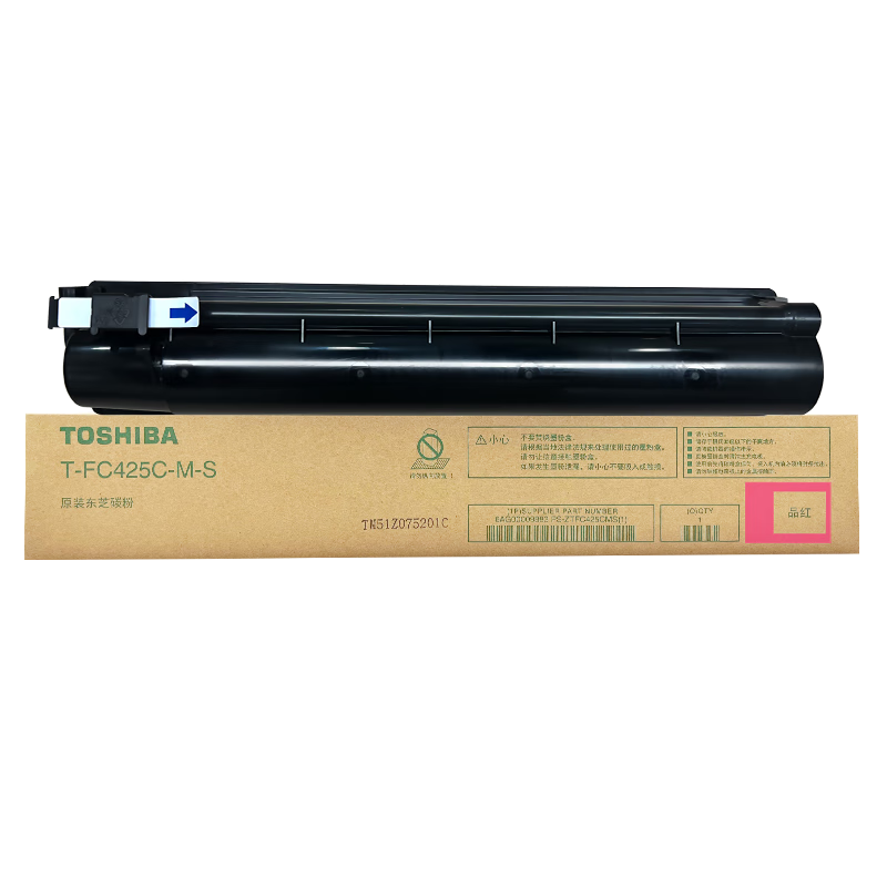 东芝 T-FC425C 原装墨粉盒 四色高容套装(黑:39800页,彩:38000页) 2020AC 2021 2520 2521 3025/4525按套销售 东芝 T-FC425C 原装墨粉盒 四色高容套装(黑:39800页,彩:38000页) 2020AC 2021 2520 2521 3025/4525按套销售