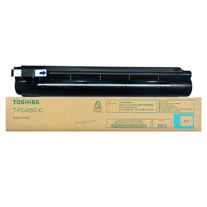 东芝 T-FC425C 原装墨粉盒 四色高容套装(黑:39800页,彩:38000页) 2020AC 2021 2520 2521 3025/4525按套销售 东芝 T-FC425C 原装墨粉盒 四色高容套装(黑:39800页,彩:38000页) 2020AC 2021 2520 2521 3025/4525按套销售
