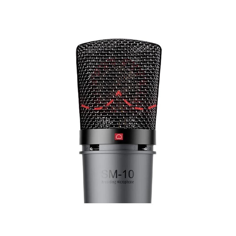 得胜 SM-10 专业录音麦克风 大振膜音头按台销售