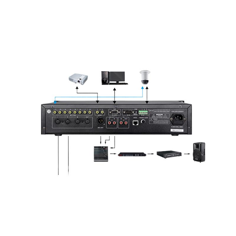 得胜 DG-S100 T1 有线手拉手主席单元 咪管长420mm按台销售