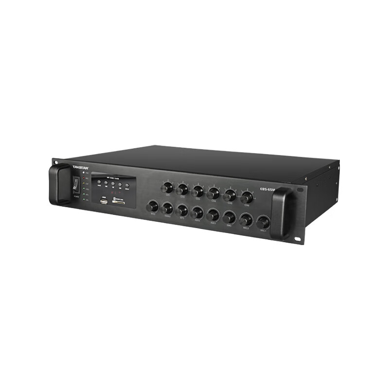 得胜 EBS-65M 定压分区功率放大器 650W按台销售 得胜 EBS-65M 定压分区功率放大器 650W按台销售