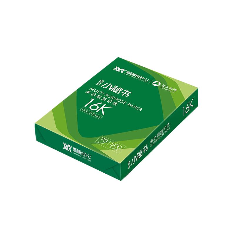 欧芬小秘书 复印纸 70克-16K 500页/包 8包/箱按箱销售