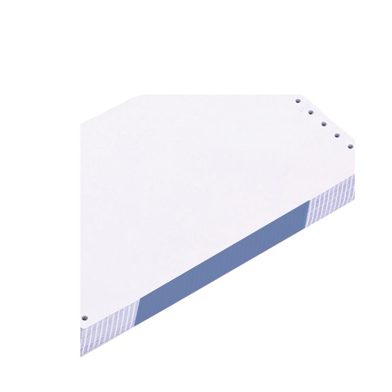 蓝鸟 241-3 电脑打印纸 1000页/件彩色三联撕边二等分按件销售