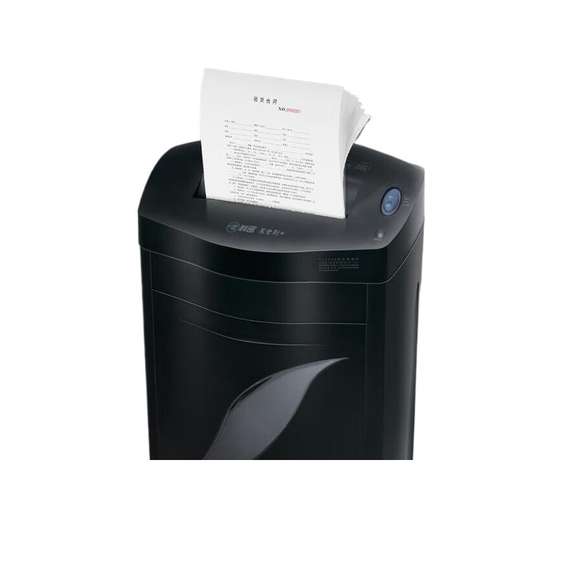 科密 黑金刚+ 碎纸机 单次18张A4 连续60分钟  碎卡碎光盘 31L容量按台销售