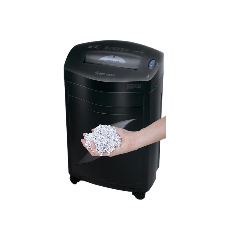 科密 黑金刚+ 碎纸机 单次18张A4 连续60分钟  碎卡碎光盘 31L容量按台销售