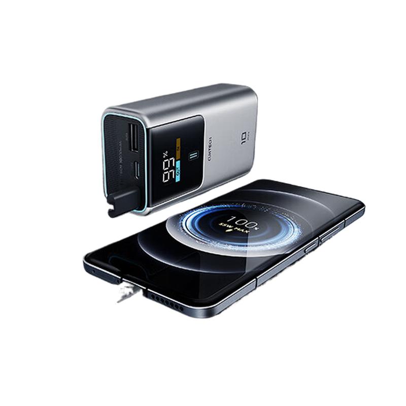 CUKTECH PB1055 充电宝 10号超级电能棒mini 10000毫安 55W快充自带线按个销售 CUKTECH PB1055 充电宝 10号超级电能棒mini 10000毫安 55W快充自带线按个销售