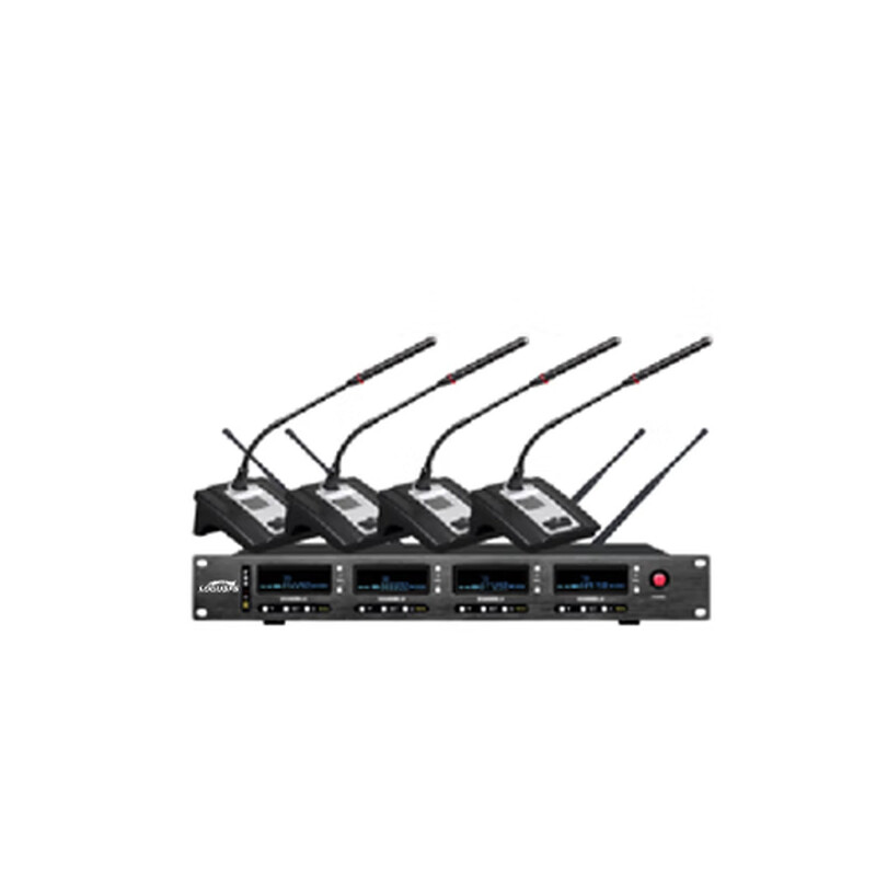 LOCUSFS LC-A240H 无线话筒 一拖四 鹅颈麦克风按套销售