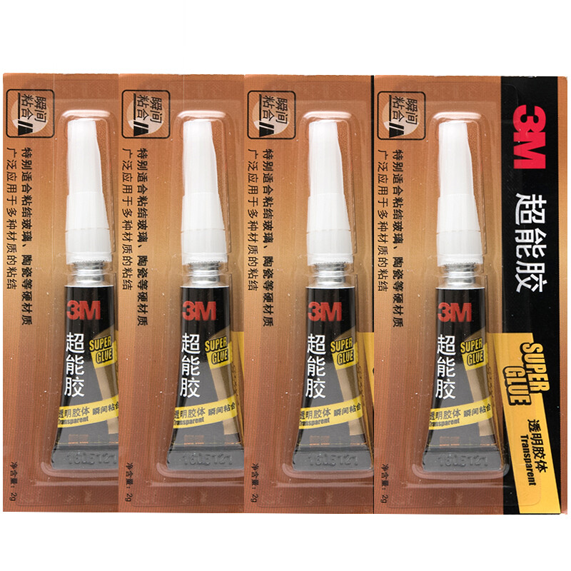 3M AD118 快干胶 2g  4支装按组销售