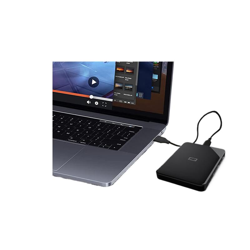西部数据 WDBEPK0020BBK 移动硬盘 2TB  USB3.0 SE系列 2.5英寸按个销售
