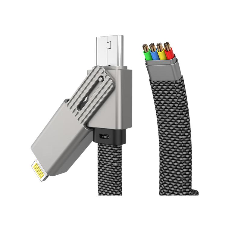 乐默 LCB-392 转接头超级快充数据线 120mm 黑色按个销售