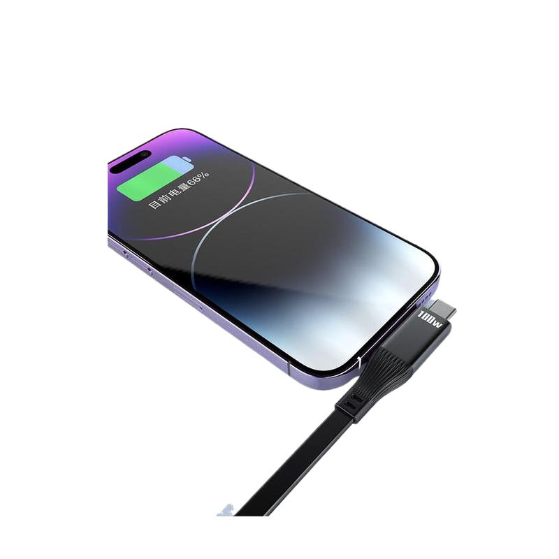 乐默 LCB-363 四合一弯头超级快充数据线 黑色按个销售