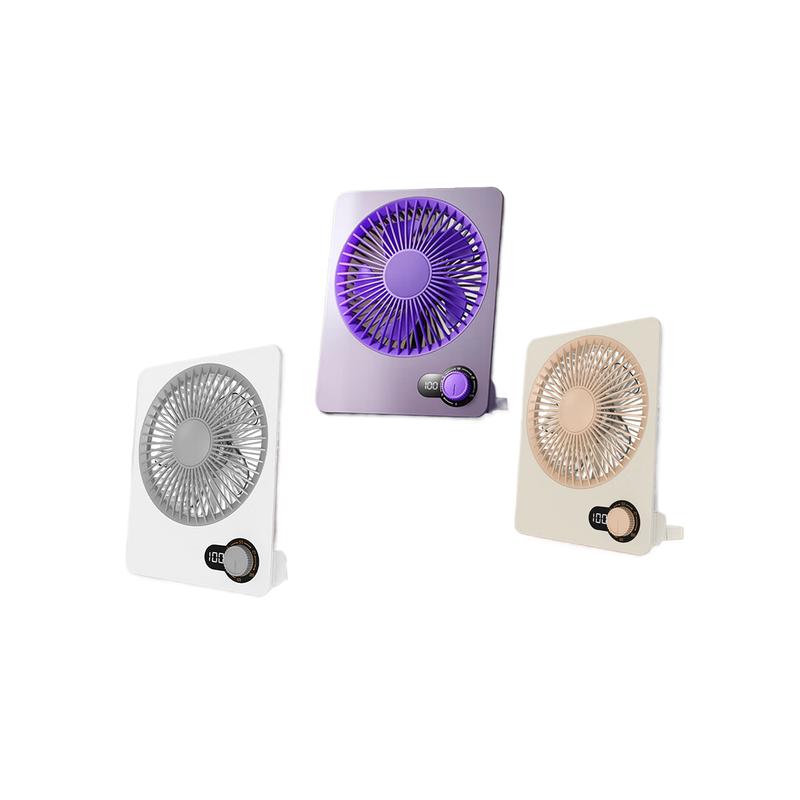 乐默 LDF-052 超薄桌面风扇 1800mAh 混色按个销售