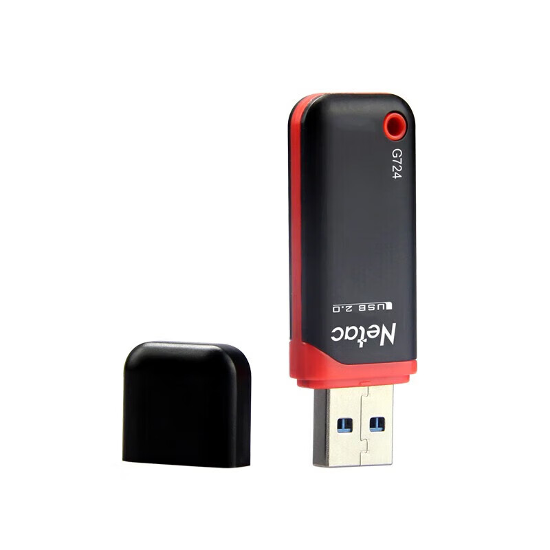 朗科 G724 u盘 8GB USB2.0 60*20*8（mm）按个销售