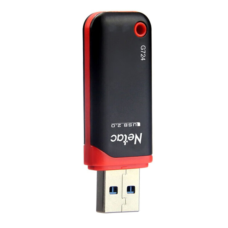 朗科 G724 u盘 16GB USB2.0 60*20*8（mm）按个销售
