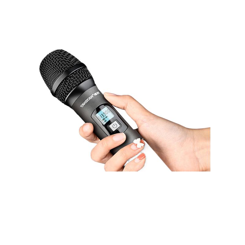 得胜 TS-5999 无线话筒 一拖二手持麦克风 黑色按套销售 得胜 TS-5999 无线话筒 一拖二手持麦克风 黑色按套销售