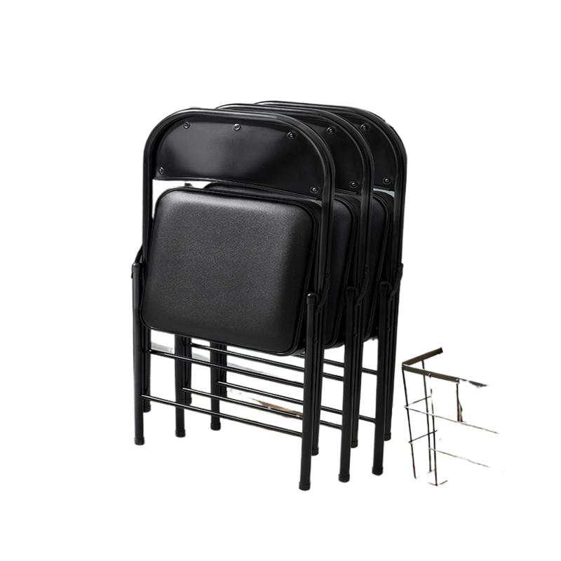 林氏家居 LH390W1-A 折叠椅 黑色 无扶手 0.45*0.54*0.78m按把销售