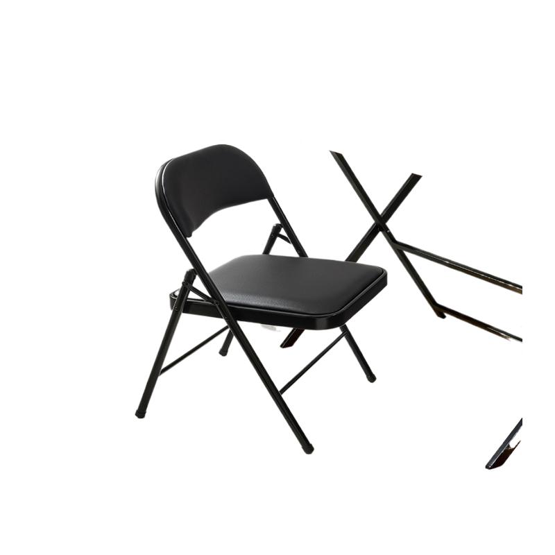 林氏家居 LH390W1-A 折叠椅 黑色 无扶手 0.45*0.54*0.78m按把销售