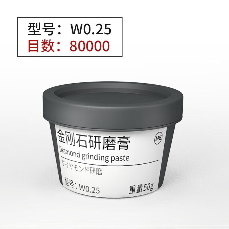 jy W0.25 抛光膏 50g按瓶销售