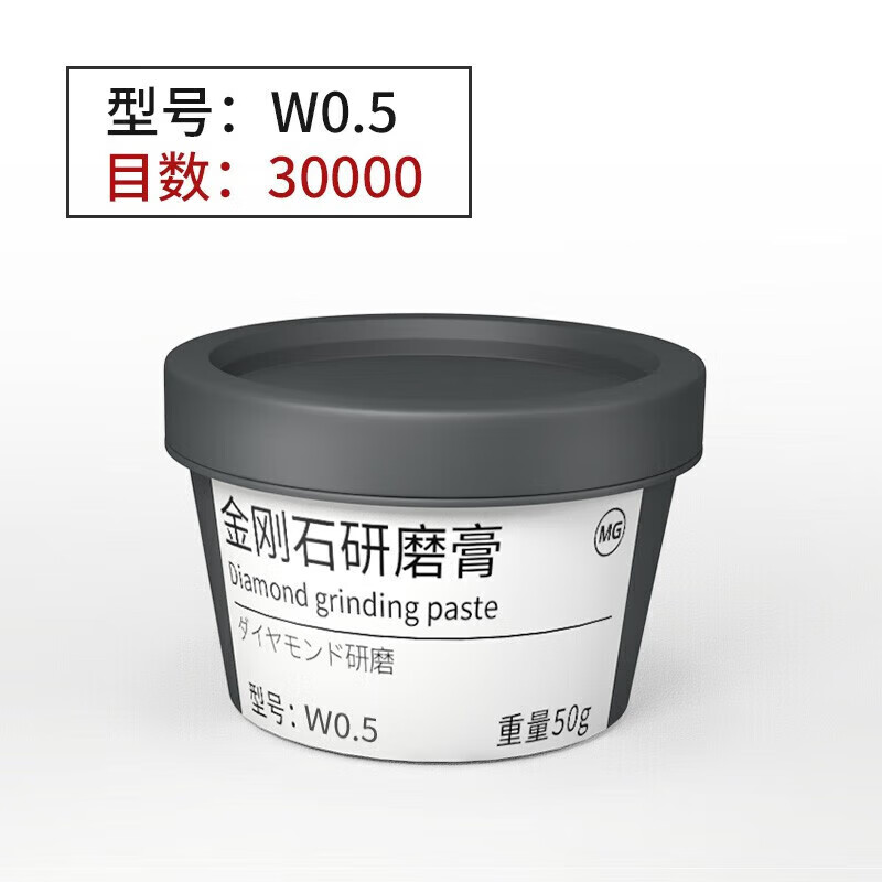jy W0.5 抛光膏 50g按瓶销售