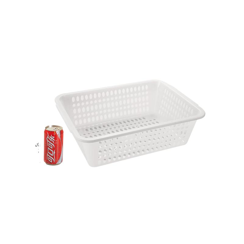 山头林村 收纳篮 白色-加大号 40*30*12cm按个销售