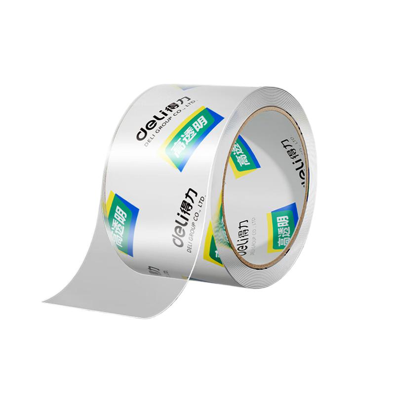 得力 30323 封箱胶带 60mm*60y*50um （高透）1卷按卷销售