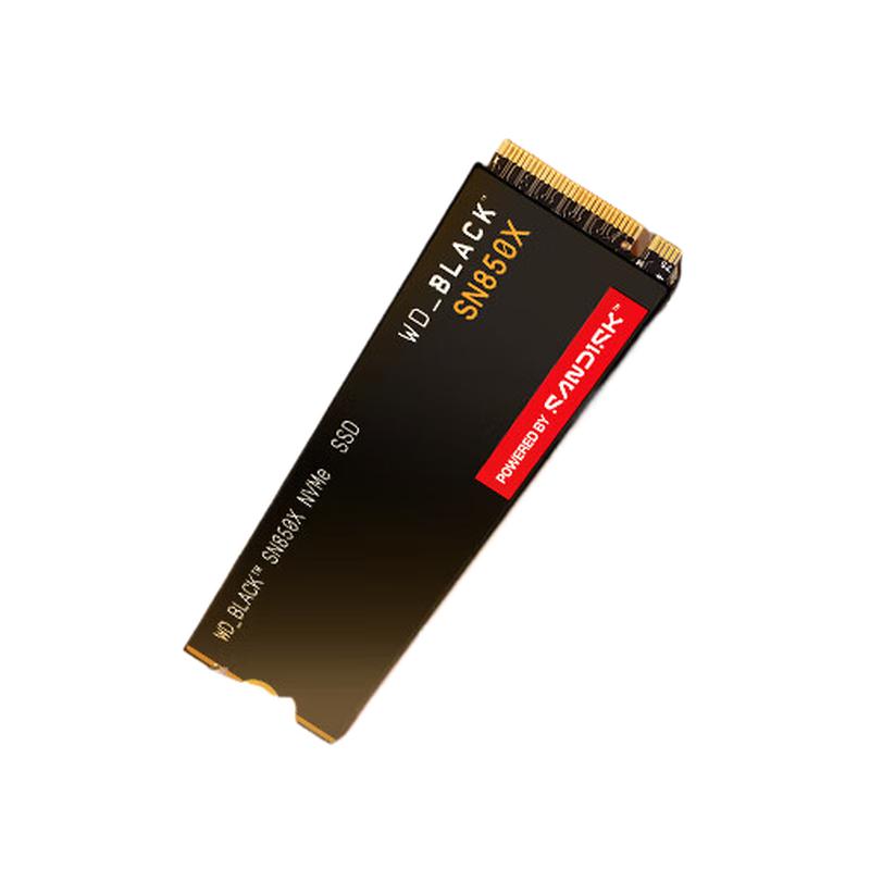 西部数据 WDS400T2X0E ssd固态硬盘 SN850X | PCle4x4 7300MB/s 4TB  NVMe M.2接口按个销售