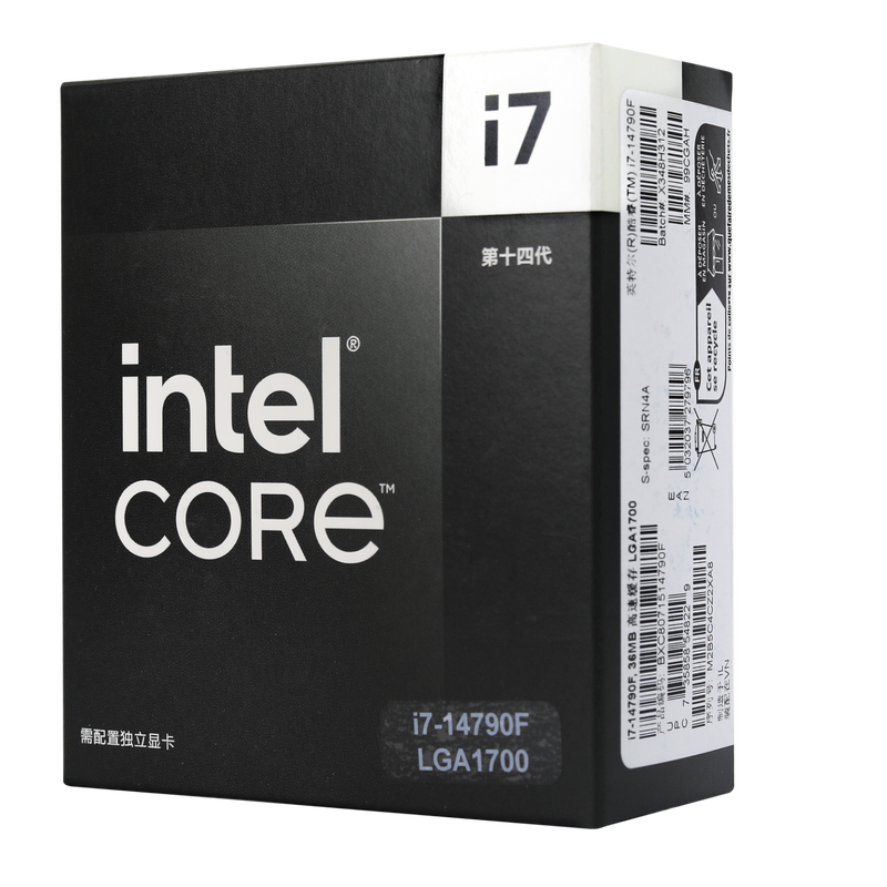 英特尔 i7-14790F cpu处理器 LGA1700针脚按个销售 英特尔 i7-14790F cpu处理器 LGA1700针脚按个销售