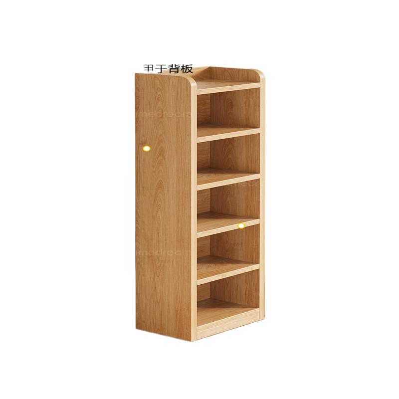 SAMEDREAM wzy-043 实木书架 六层 40*25*164cm  原木色按个销售