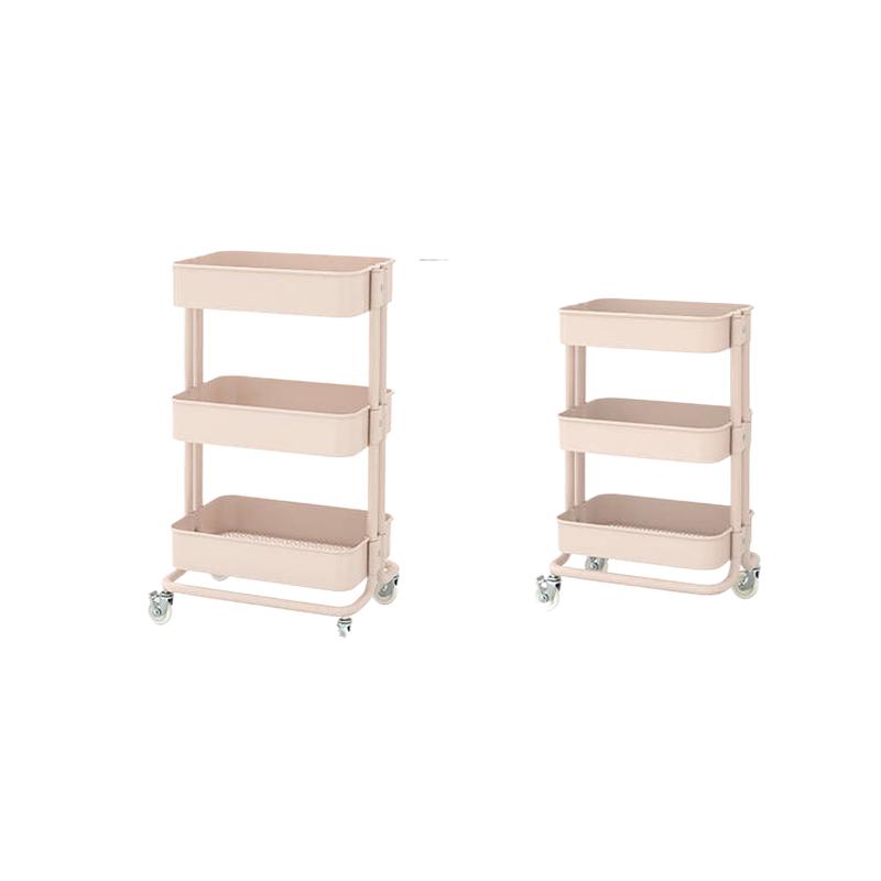 宜家 小推车置物架 米黄色 35*45*77cm按个销售