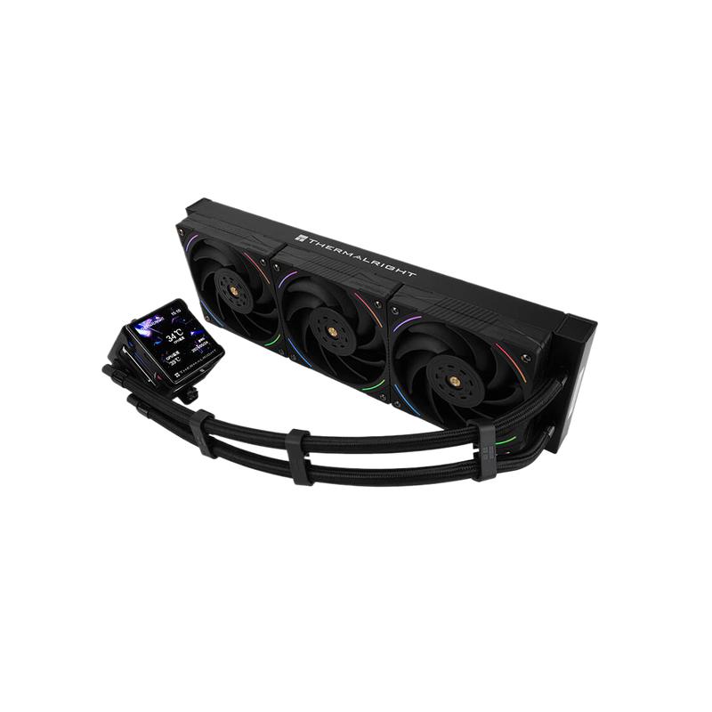 利民 ELITE VISION 360 ARGB BLACK 一体式水冷散热器 精英视界 IPS液晶屏 黑色按台销售