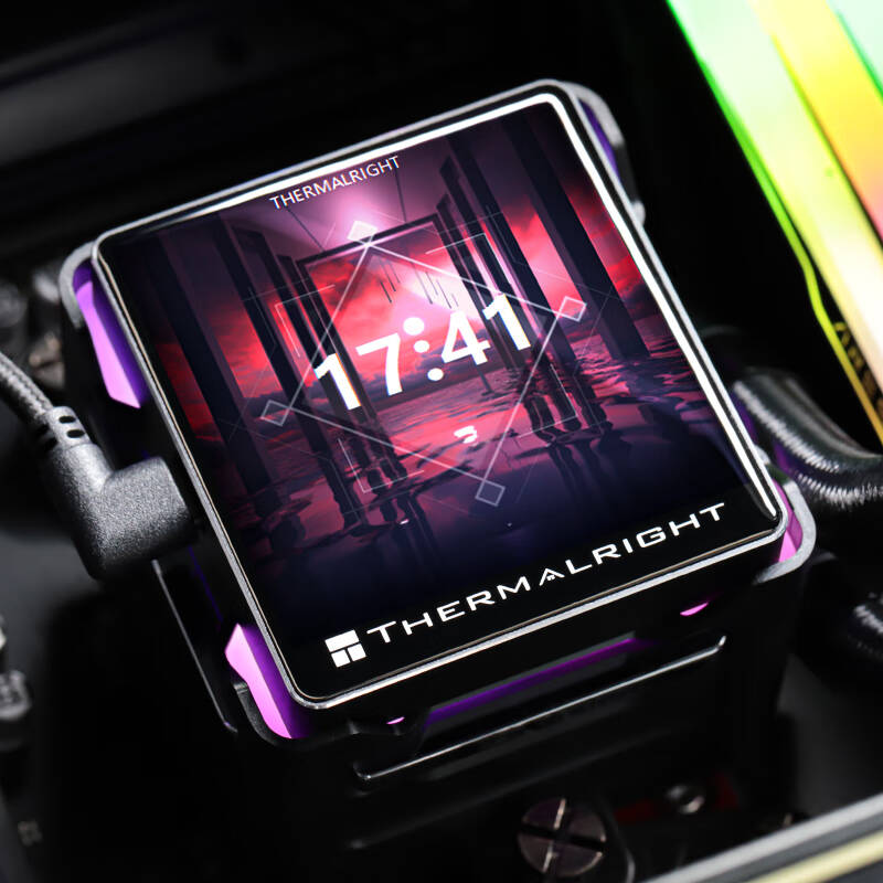 利民 ELITE VISION 360 ARGB BLACK 一体式水冷散热器 精英视界 IPS液晶屏 黑色按台销售