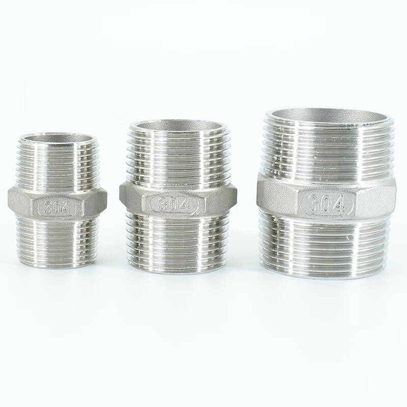 冰禹 DN50-2 不锈钢双头外丝接头按个销售 冰禹 DN50-2 不锈钢双头外丝接头按个销售