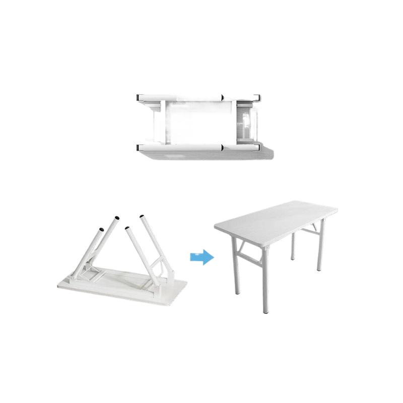 全品屋 可折叠桌 长80CM*宽40CM*74CM 白色按个销售