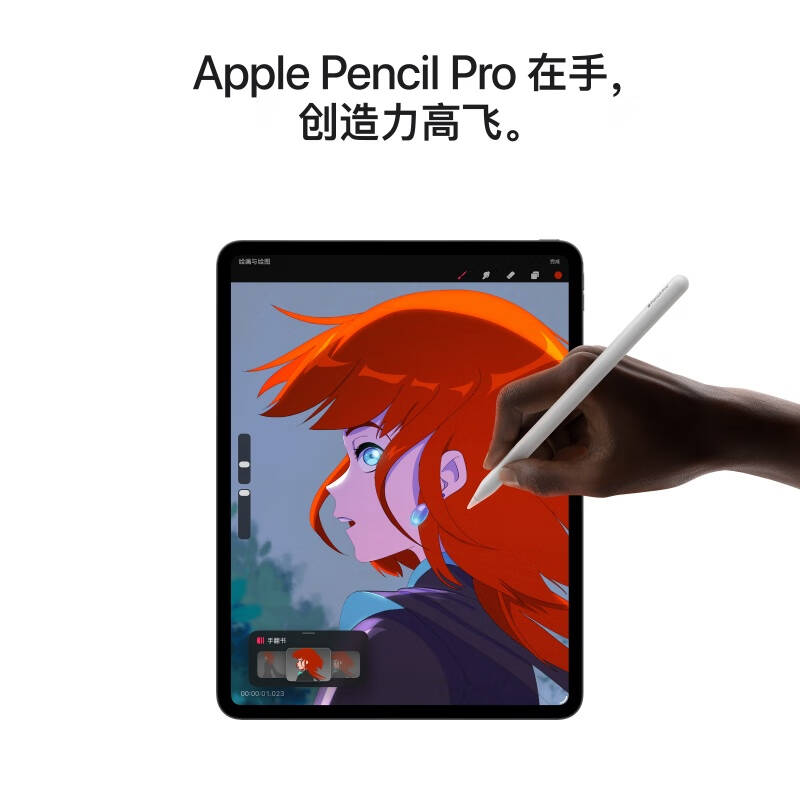 苹果 iPad Pro (M5) 平板电脑 13 英寸 2025年新款 1T WLAN版 深空黑色按台销售