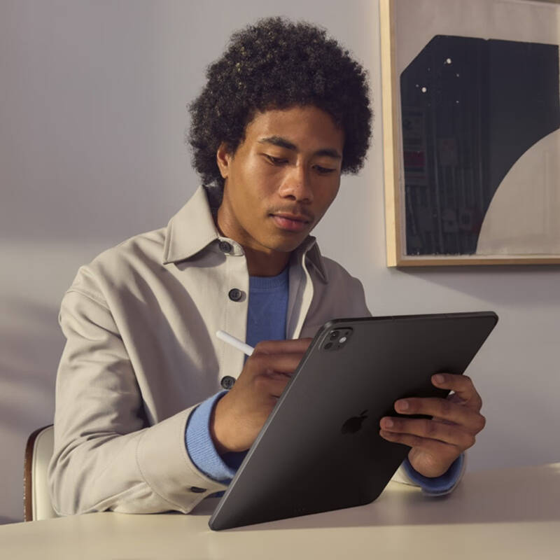 苹果 iPad Pro (M5) 平板电脑 13 英寸 2025年新款 1T WLAN版 深空黑色按台销售