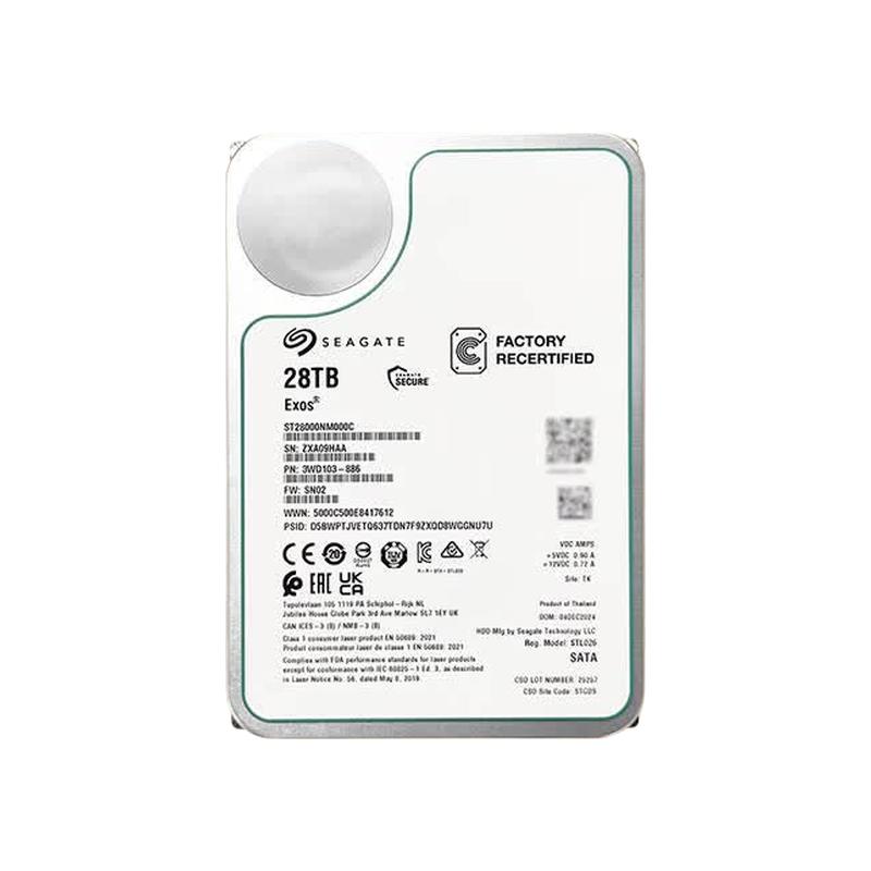 希捷 ST28000NM000C 机械硬盘 28TB  存储监控NAS盘 官换按个销售