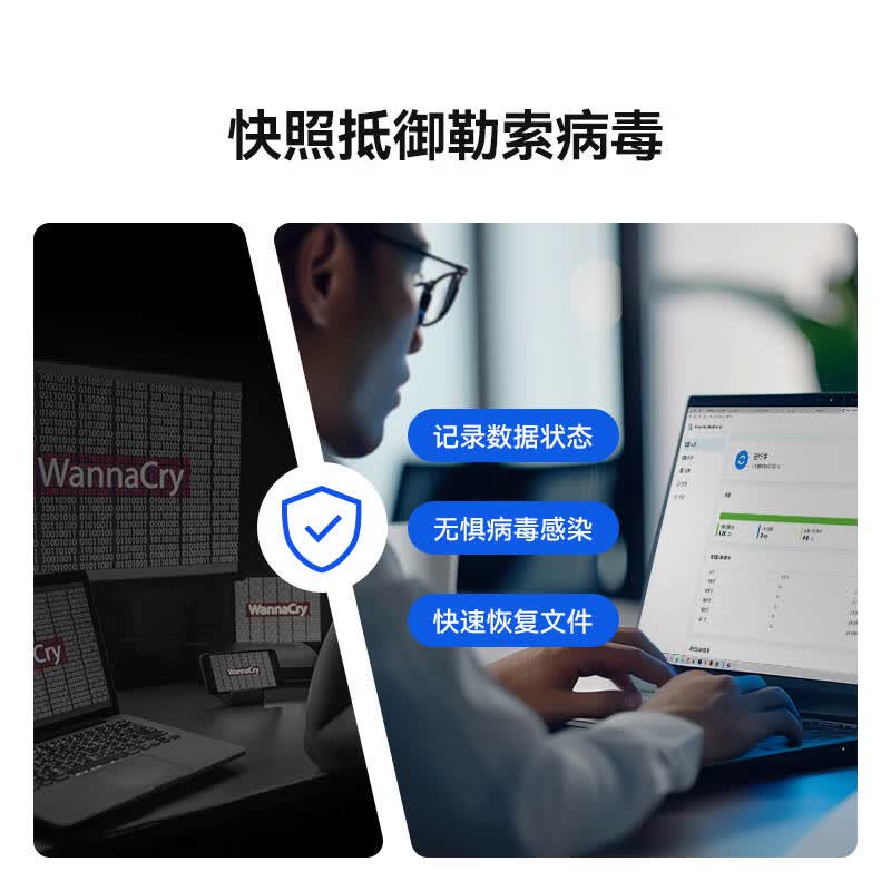 群晖 DS425+ NAS网络存储服务器 四核心四盘位 搭配2块群晖HAT3320-8TB硬盘套装按套销售
