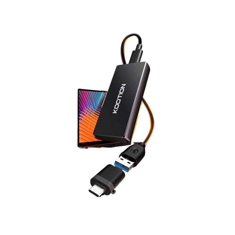 KOOTION X4 移动固态硬盘 Type-C USB3.2接口 512G 御辇黑按个销售
