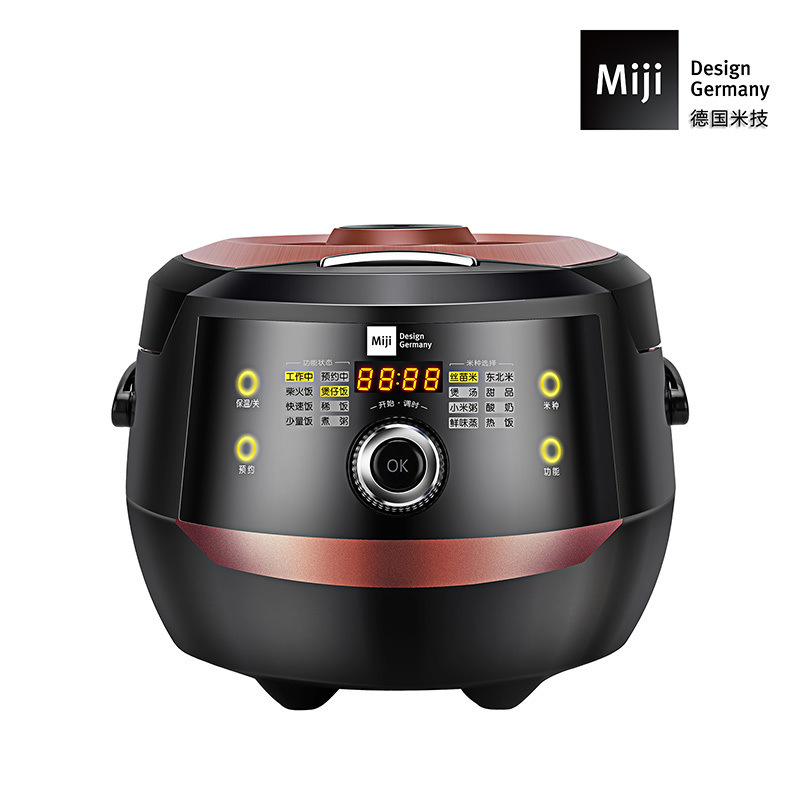 米技 ECG-104L Miji微电脑多功能飞梭触控电饭煲  黑金色