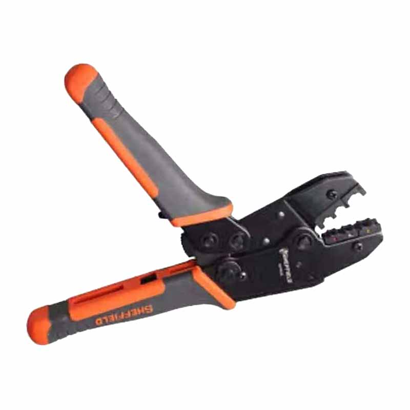 钢盾 S035022 绝缘端子压接钳 0.5-6mm²按(把)销售 钢盾 S035022 绝缘端子压接钳 0.5-6mm²按(把)销售