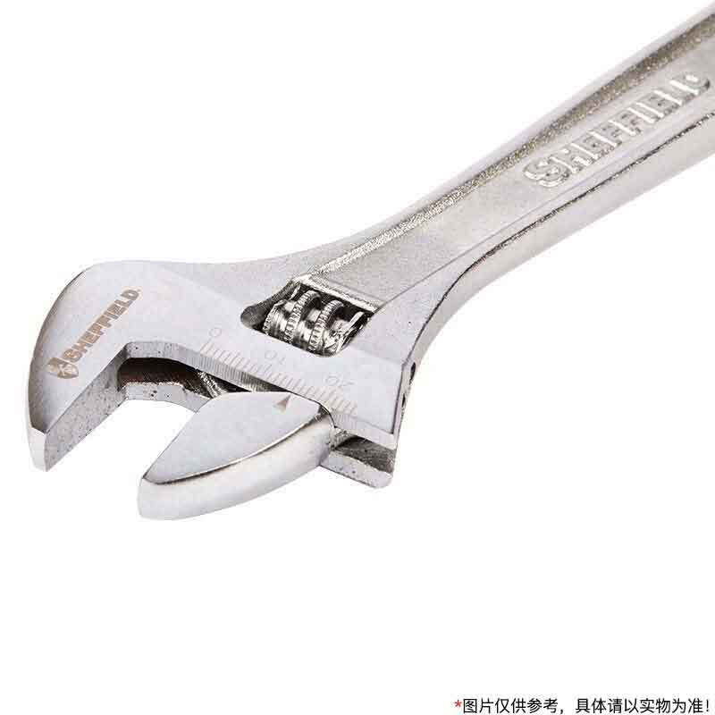 钢盾 S016912 重型铬钒钢活扳手 12英寸按(把)销售 钢盾 S016912 重型铬钒钢活扳手 12英寸按(把)销售