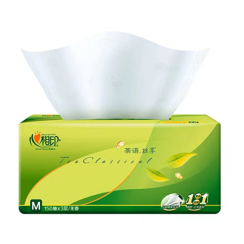 心相印 DT32150 抽纸 3包/提 抽纸软抽 150抽 20提/箱按箱销售