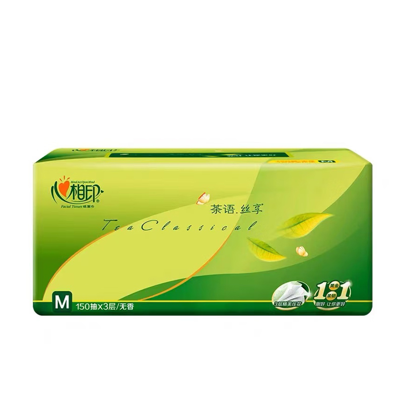 心相印 DT32150 抽纸 3包/提 抽纸软抽 150抽 20提/箱按箱销售
