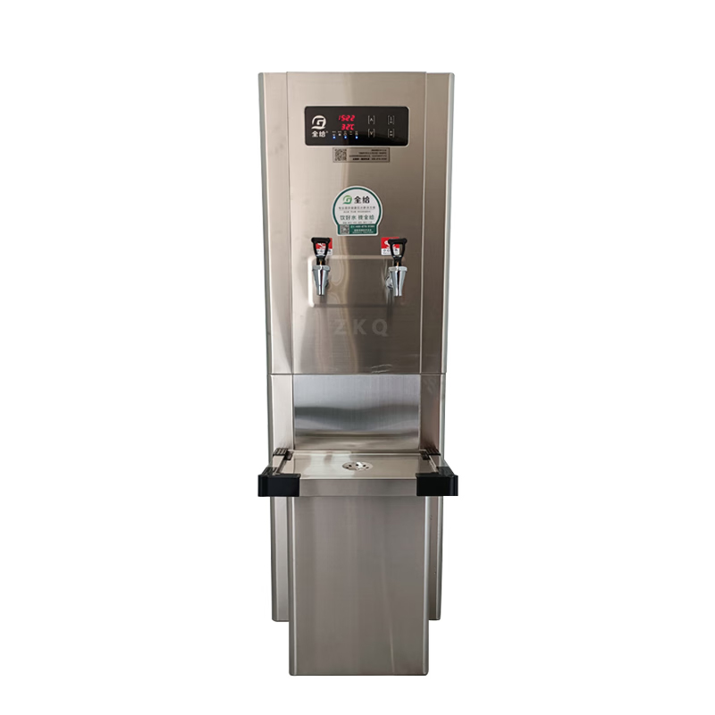 全给 QG-F2-DQ30S 步进式节能开水器 420*523*1380mm  220V 3KW 内胆35L 出水60L/H  双开水 五级RO按（台）销售