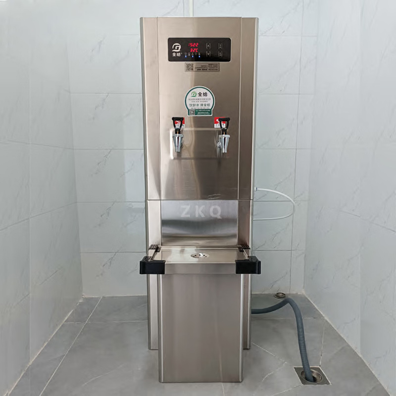 全给 QG-F2-DQ30S 步进式节能开水器 420*523*1380mm  220V 3KW 内胆35L 出水60L/H  双开水 五级RO按（台）销售