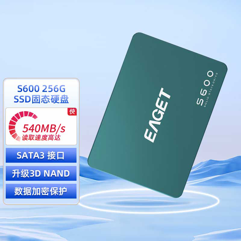 忆捷 S600-256G 固态硬盘  SATA3接口按（块）销售