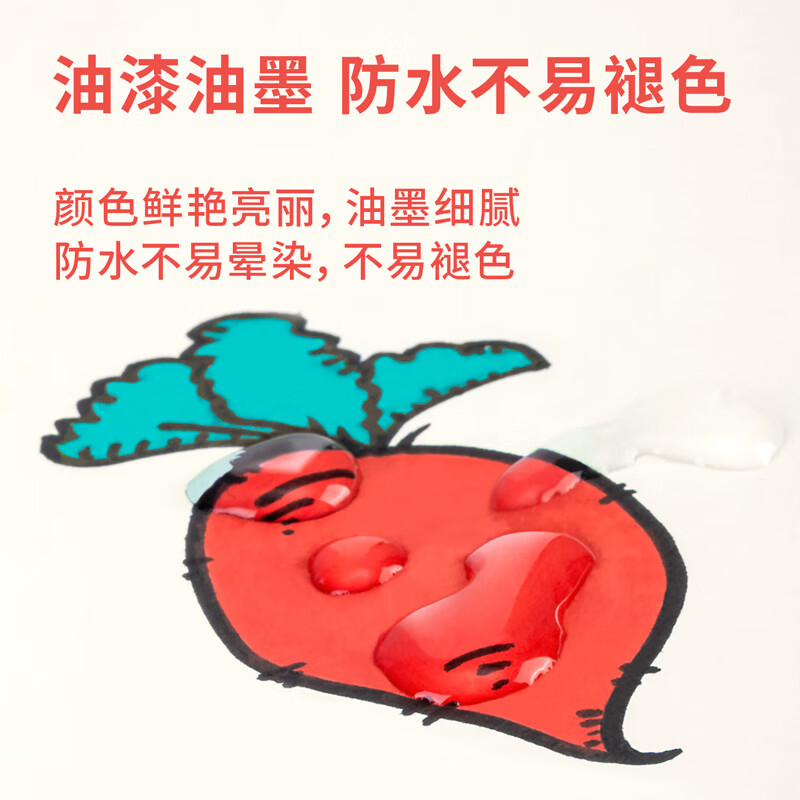 得力 S558 油漆笔记号笔 12支/盒 单盒装 白色按(盒)销售 得力 S558 油漆笔记号笔 12支/盒 单盒装 白色按(盒)销售