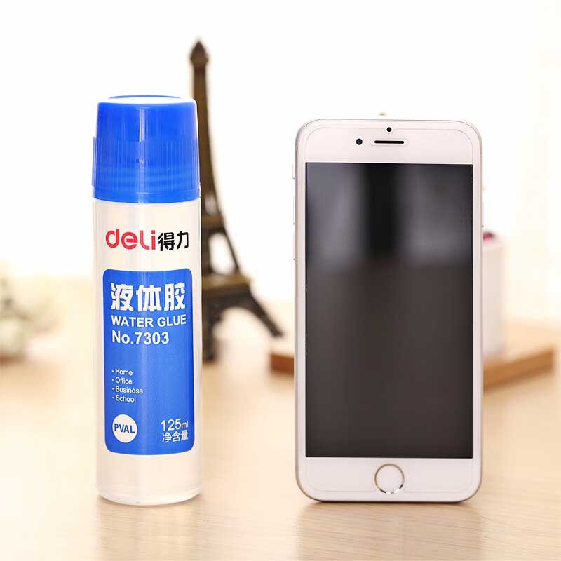 得力 7303 液体胶 125ml 12瓶  办公学习工具按（盒）销售